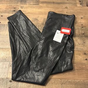 Spanx faux leather leggings